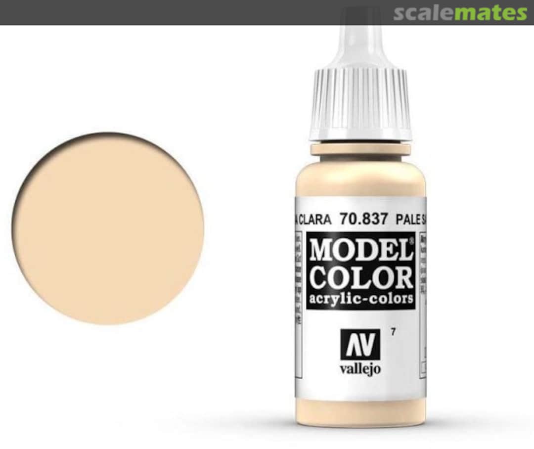 Boxart Pale Sand - FS33798 70.837, 837, Pos. 7 Vallejo Model Color