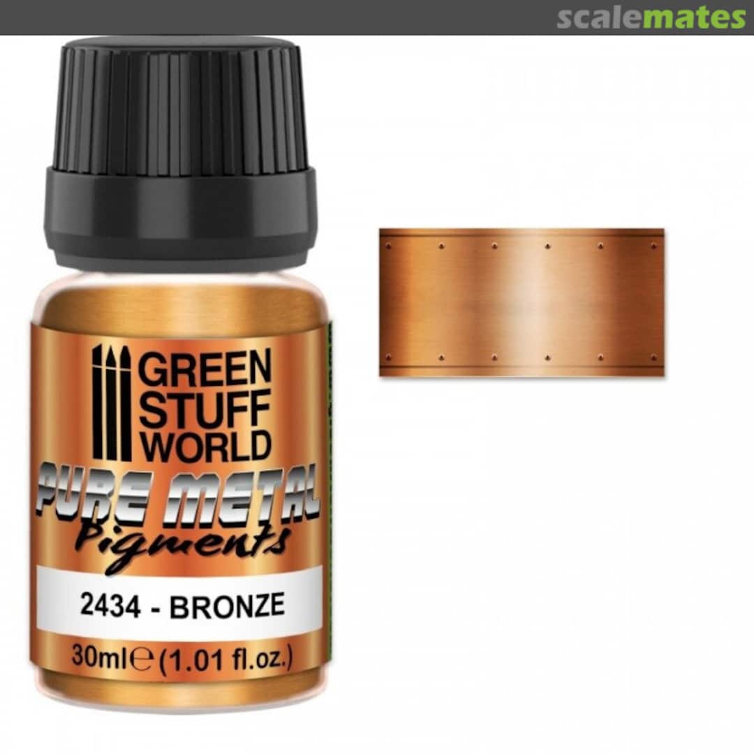 Boxart Pure Metal Pigments BRONZE  Green Stuff World
