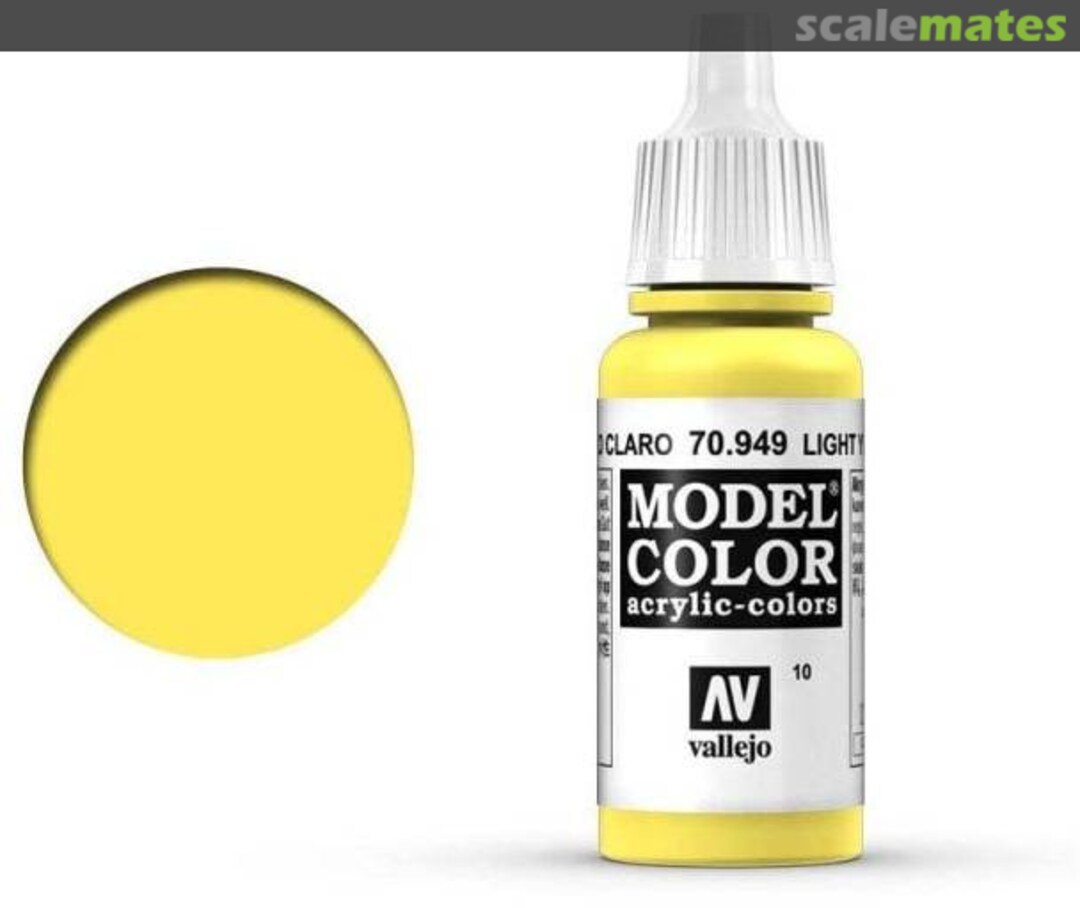 Boxart Light Yellow 70.949, 949, Pos. 10 Vallejo Model Color