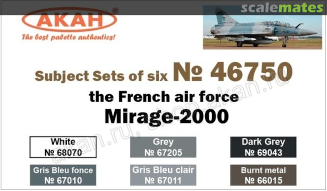 Boxart French Air Force: Mirage 2000  Akah