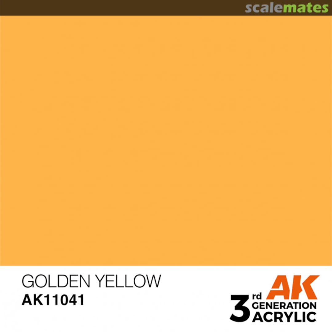 Boxart Golden Yellow - Standard  AK 3rd Generation - General
