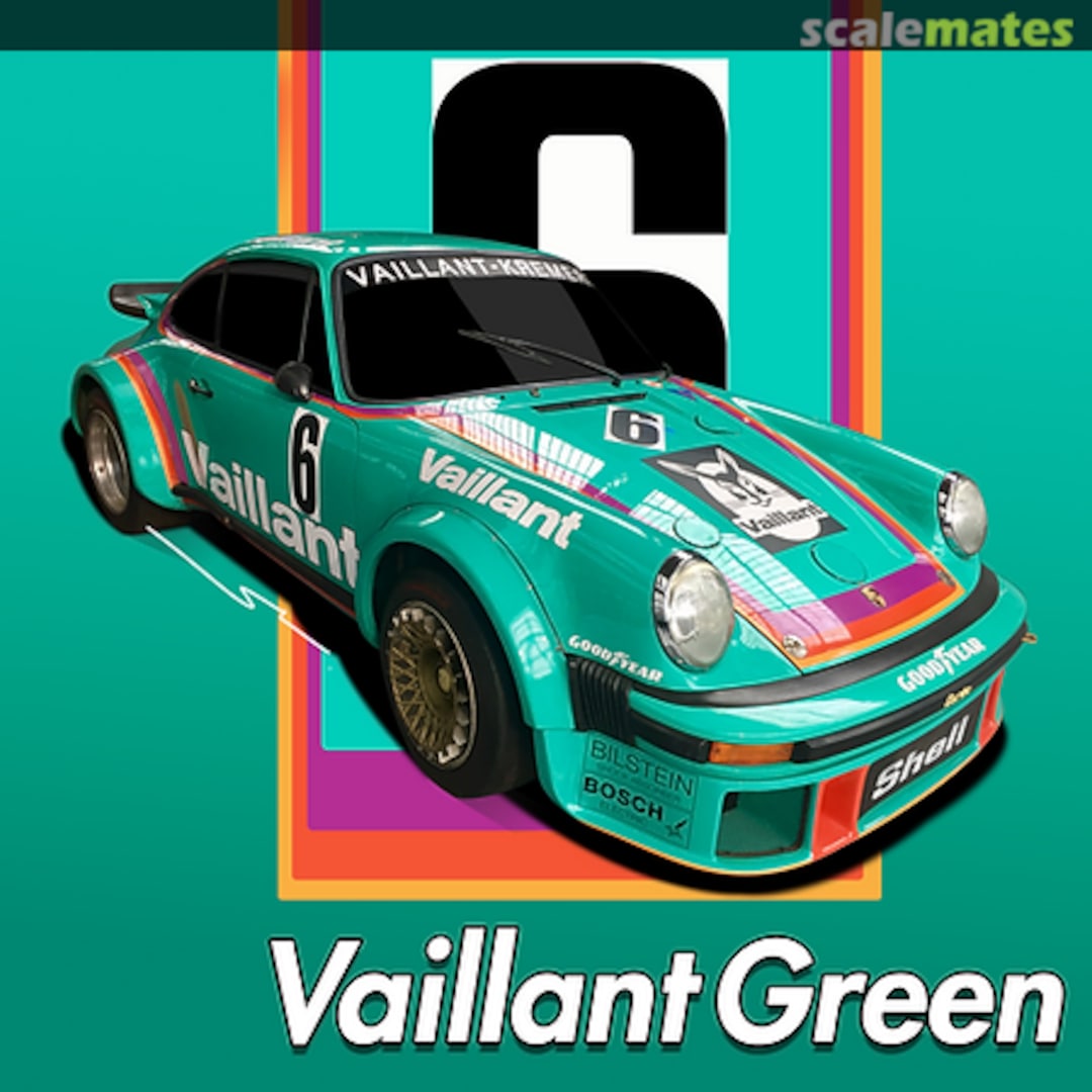 Boxart Porsche Vaillant Green  Splash Paints