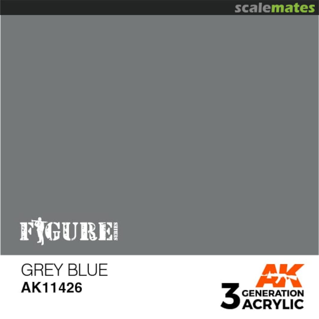 Boxart Grey Blue  AK 3rd Generation - Figure
