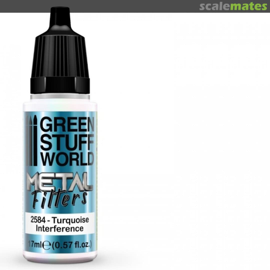 Boxart Metal Filters Turqouise Interference  Green Stuff World