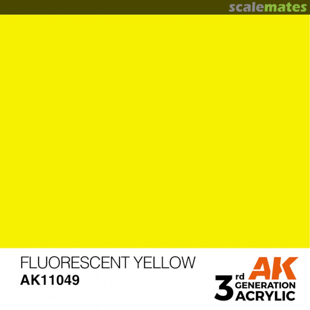 Boxart Fluorescent Yellow - Standard  AK 3rd Generation - General