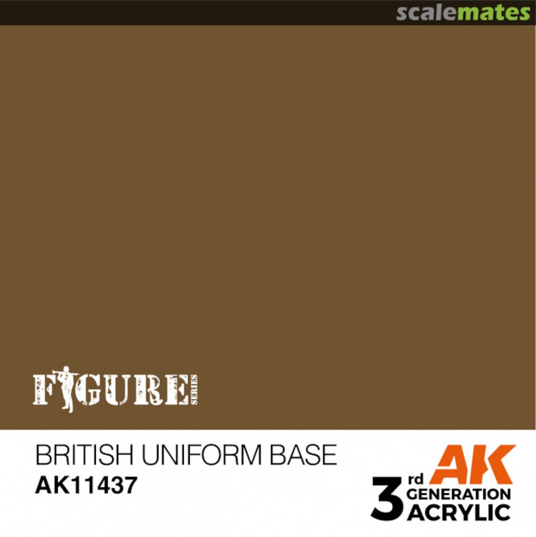 Boxart British Uniform Base AK 11437 AK 3rd Generation - Figure