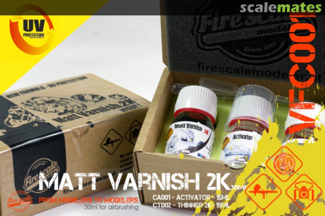 Boxart Matt Varnish 2K  Fire Scale Colors