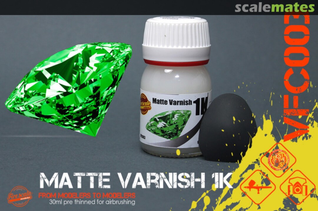Boxart Matte Varnish 1K  Fire Scale Colors