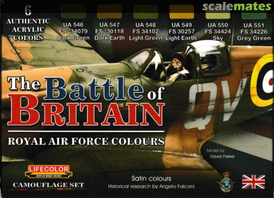 Boxart The Battle Of Britain Royal Air Force Colours CS35 Lifecolor