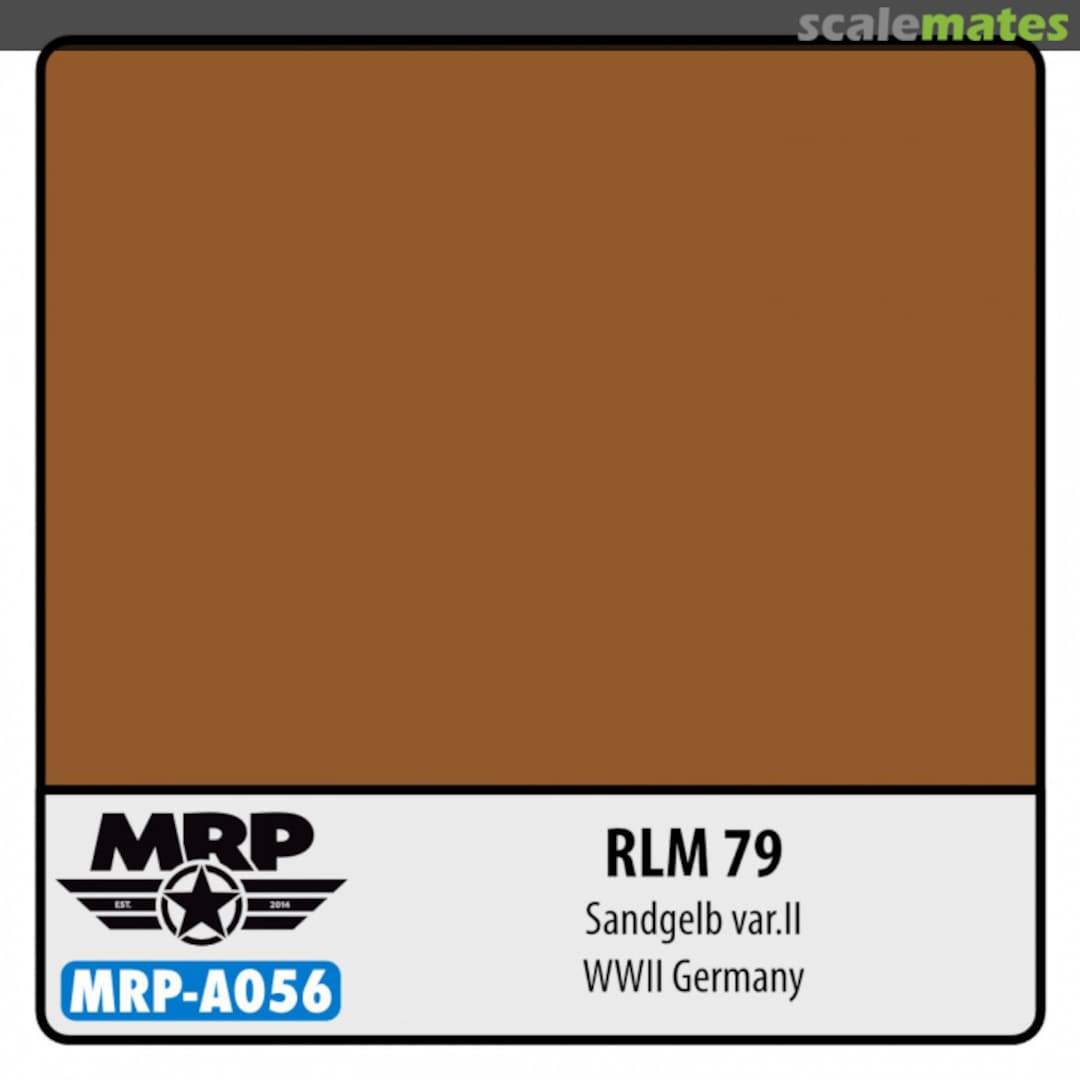Boxart RLM 79 Sandgelb variant 2 - WWII Germany  MR.Paint