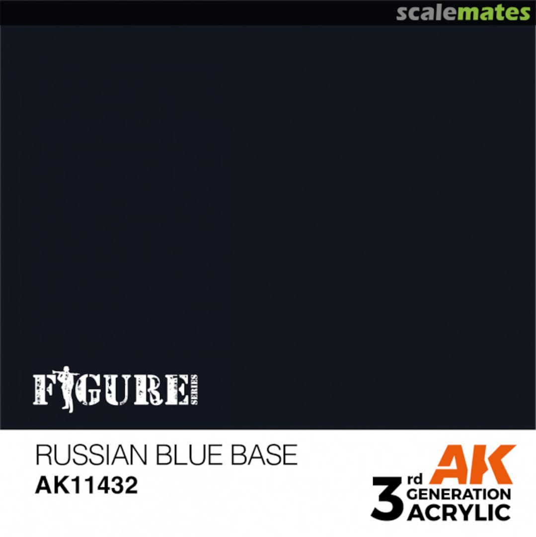 Boxart Russian Blue Base  AK 3rd Generation - Figure