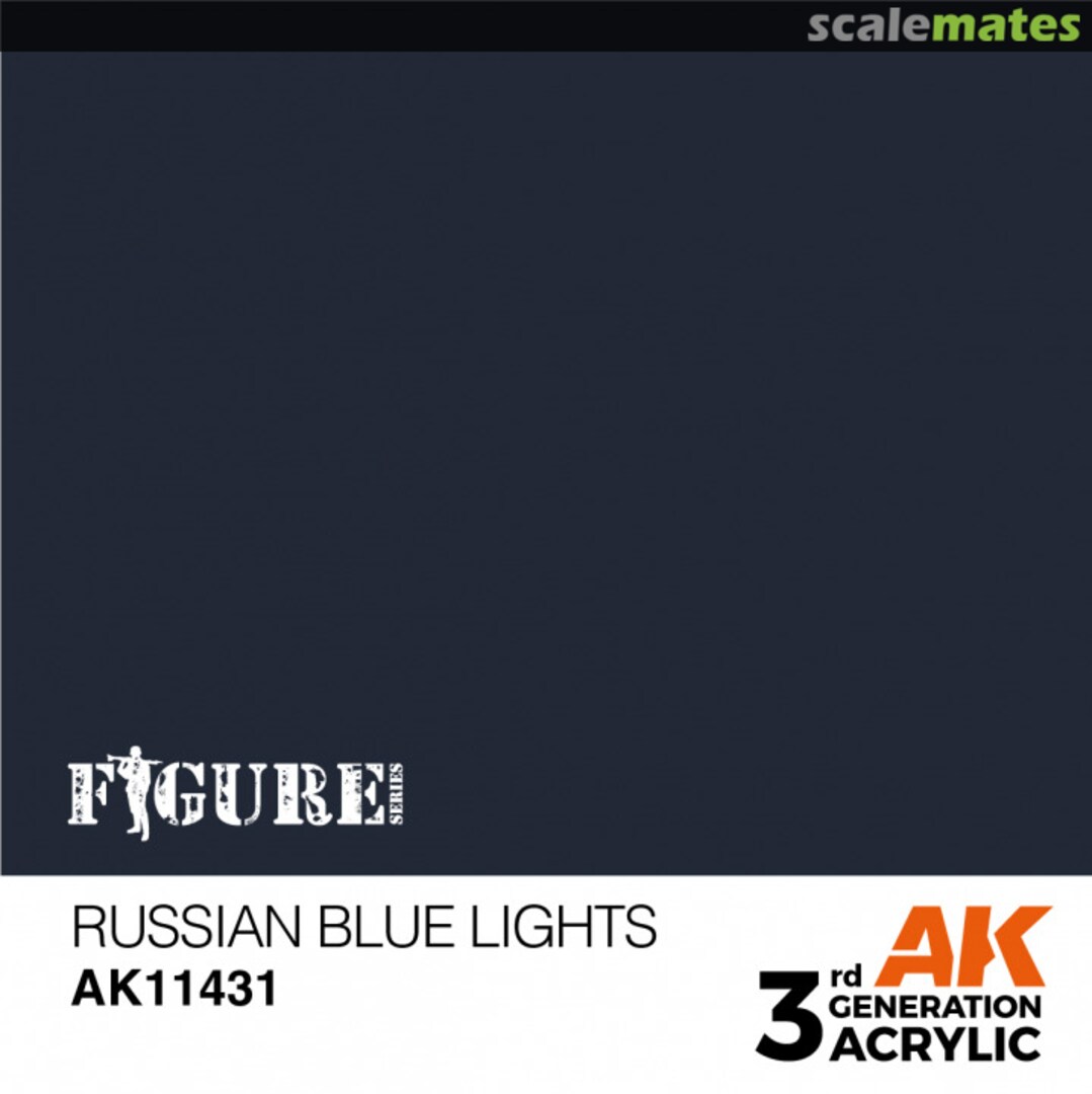 Boxart Russian Blue Lights  AK 3rd Generation - Figure