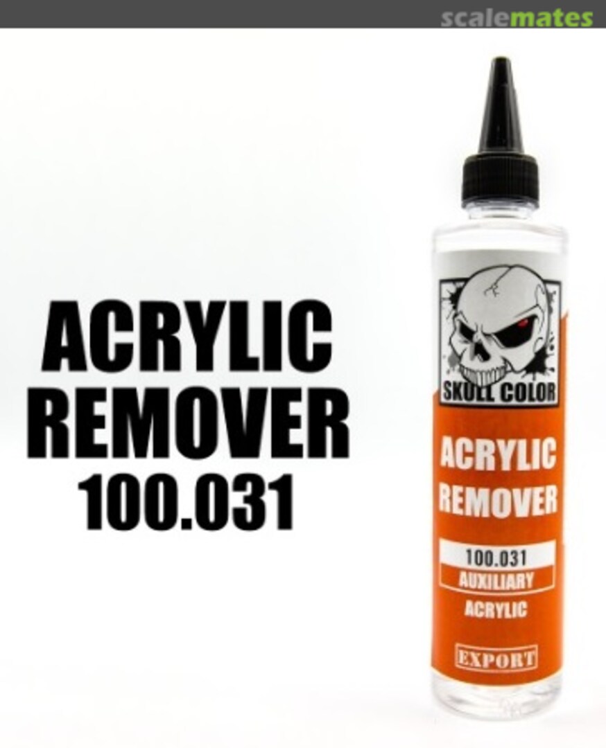 Boxart Acrylic Remover (Remove Lacquer Paint) 031 Skull Color Solvent