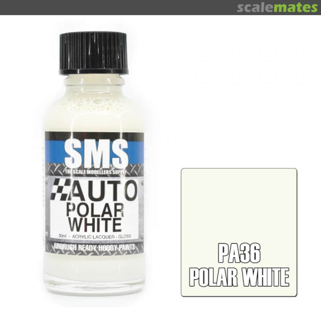 Boxart Auto Colour POLAR WHITE  SMS