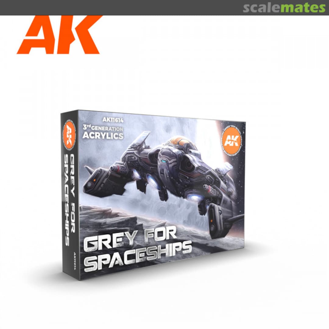 Boxart Grey for Spaceships  AK 3rd Generation - General