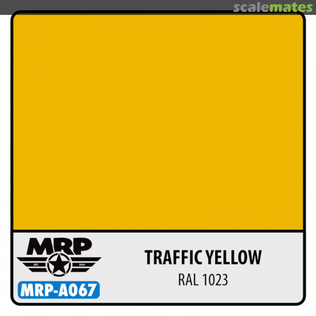 Boxart Traffic Yellow RAL 1023  MR.Paint