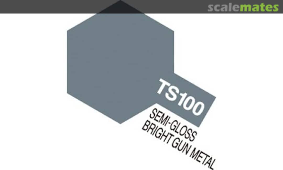 Boxart Semi-Gloss Bright Gun Metal 85100 Tamiya