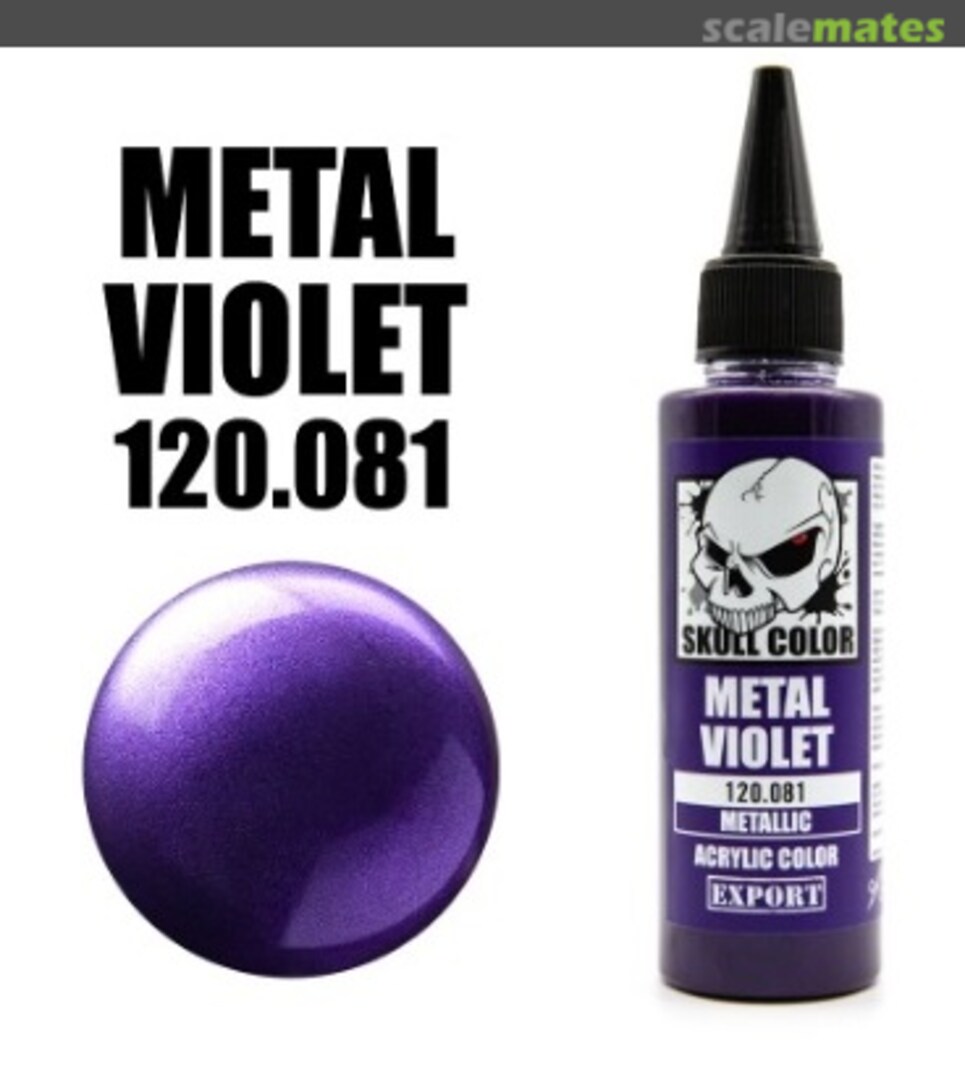 Boxart Metal Violet 081 Skull Color Metallic
