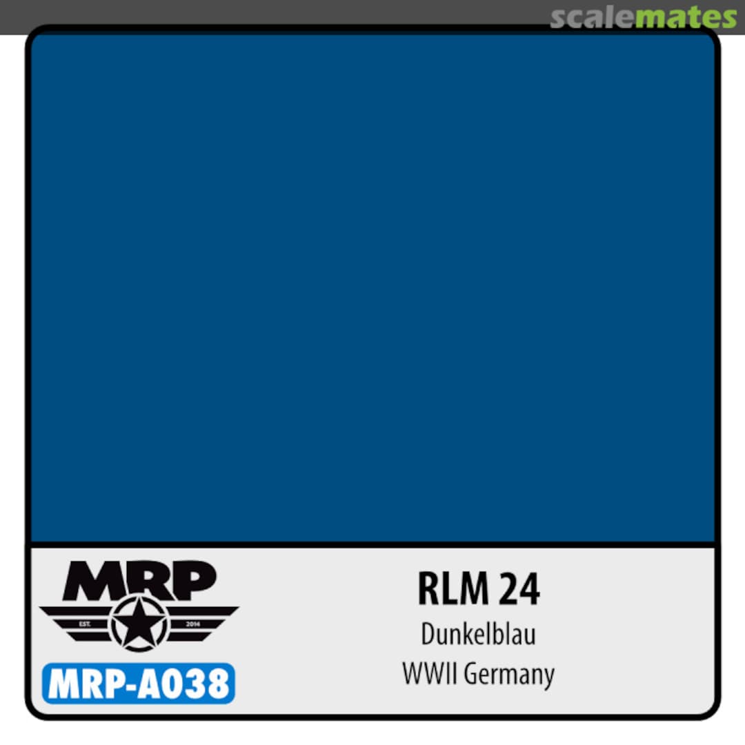 Boxart RLM 24 Dunkelblau - WWII Germany  MR.Paint
