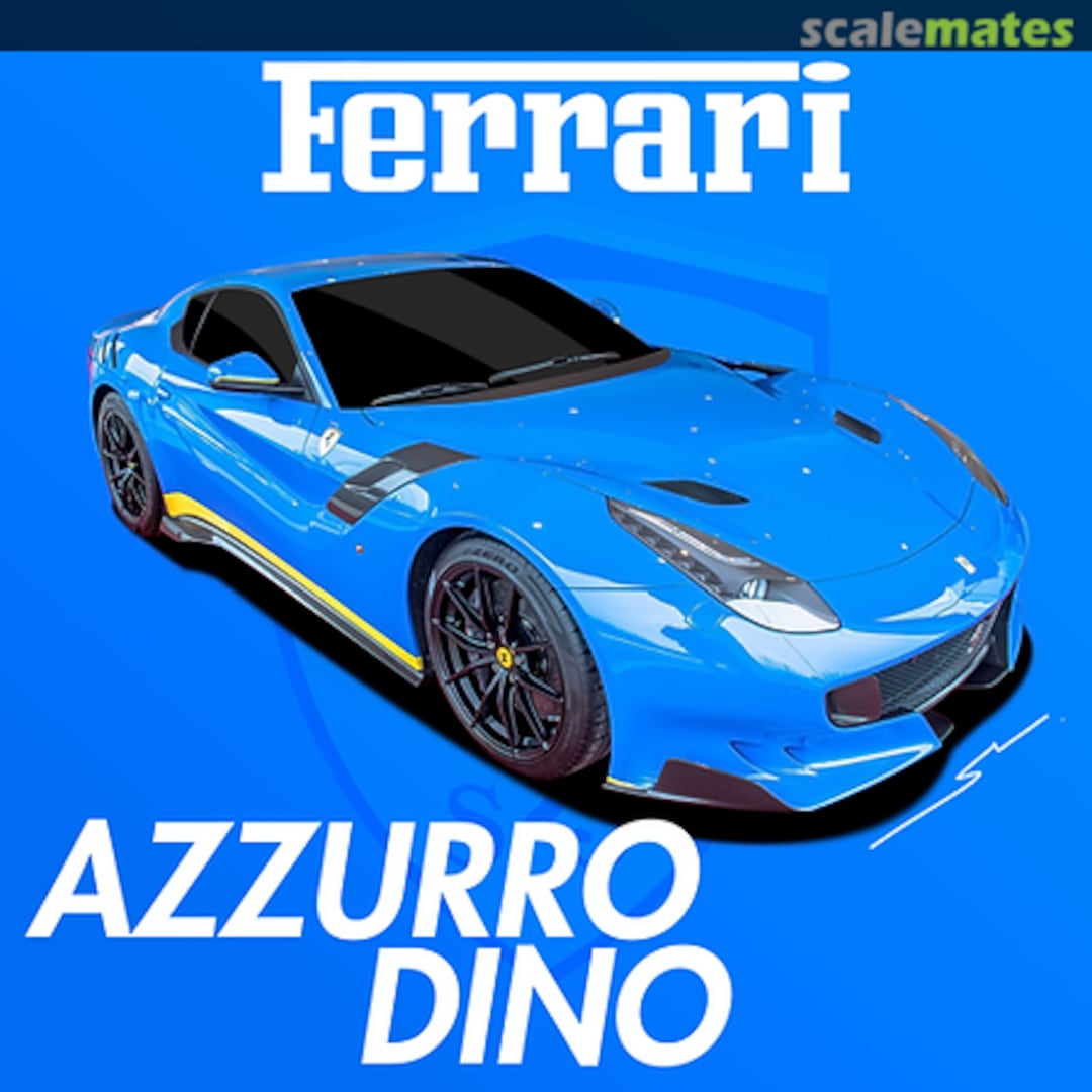 Boxart Ferrari Azzurro Dino  Splash Paints