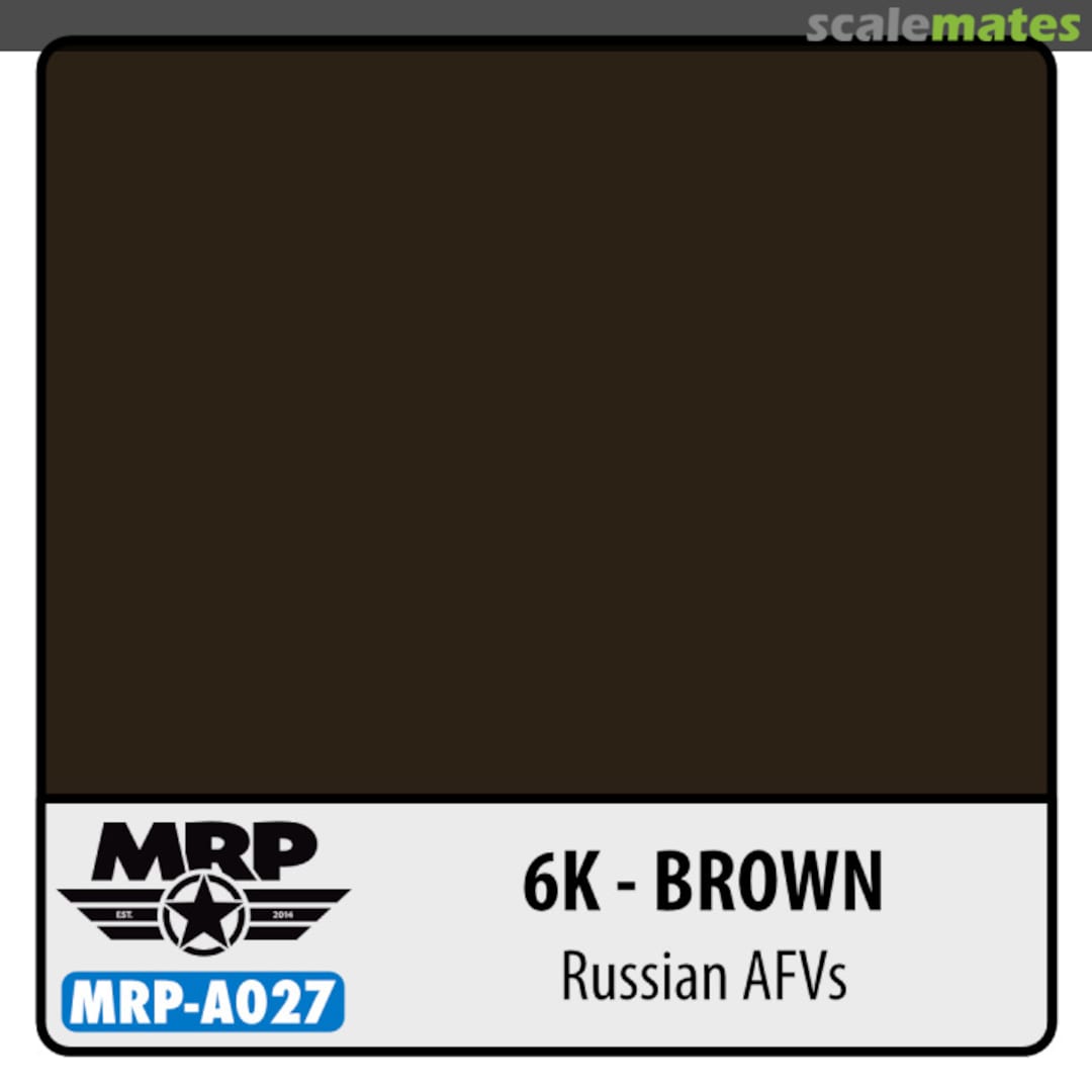 Boxart 6K - Brown - Russian AFV  MR.Paint