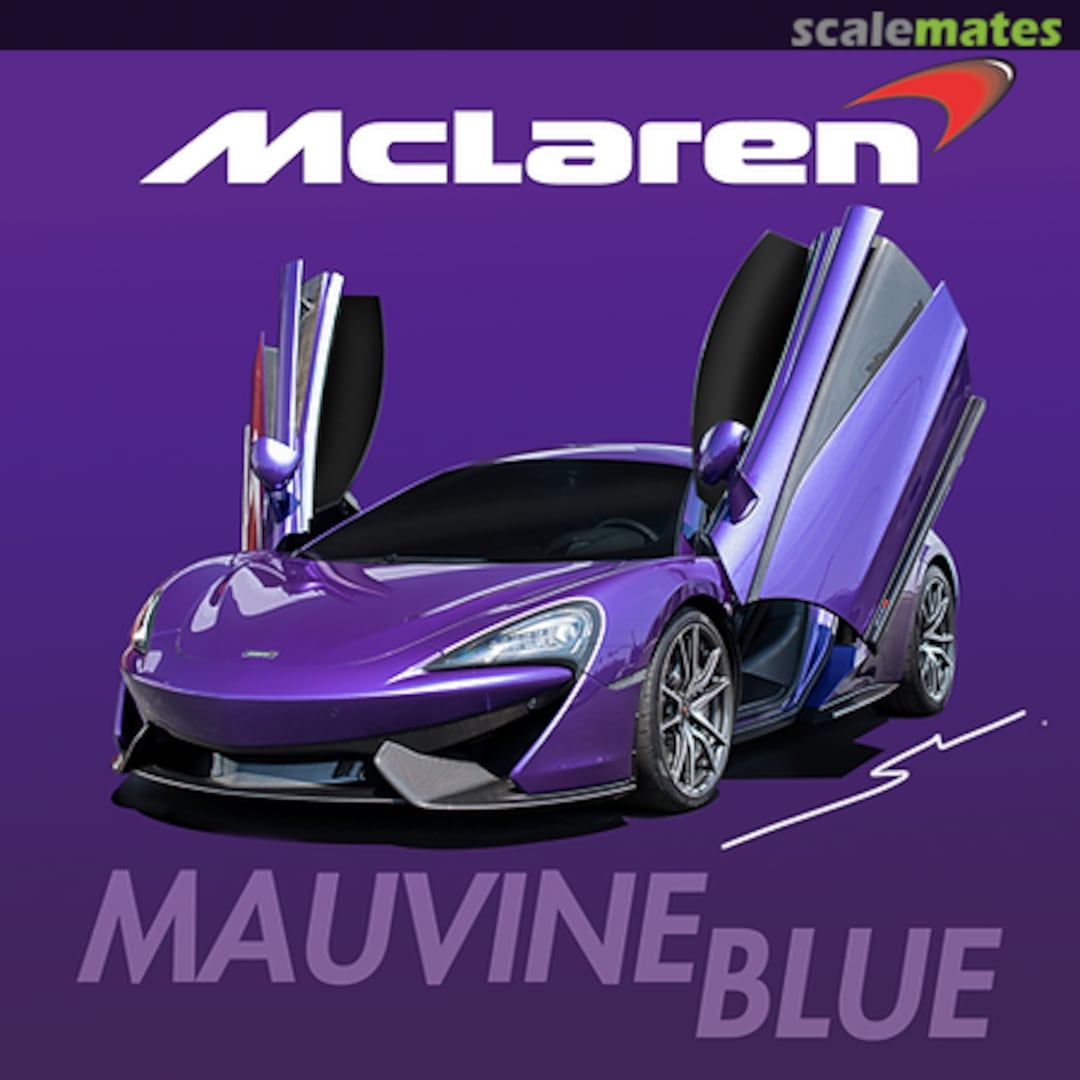 Boxart McLaren Mauvine Blue  Splash Paints