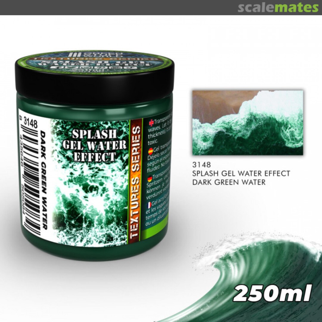 Boxart Water effect Gel - Dark Green  Green Stuff World