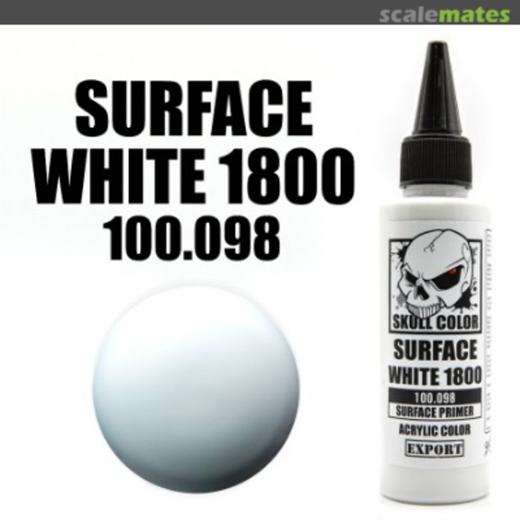 Boxart Surface White 1800 098 Skull Color Surface Primer