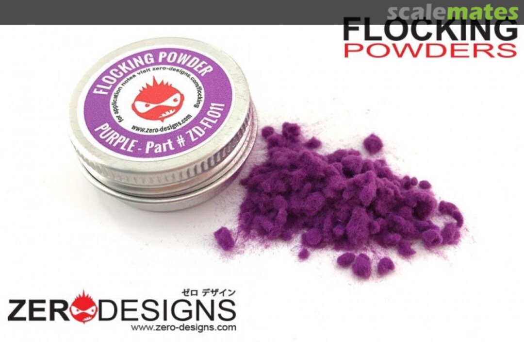 Boxart Flocking Powder - Purple  Zero Paints