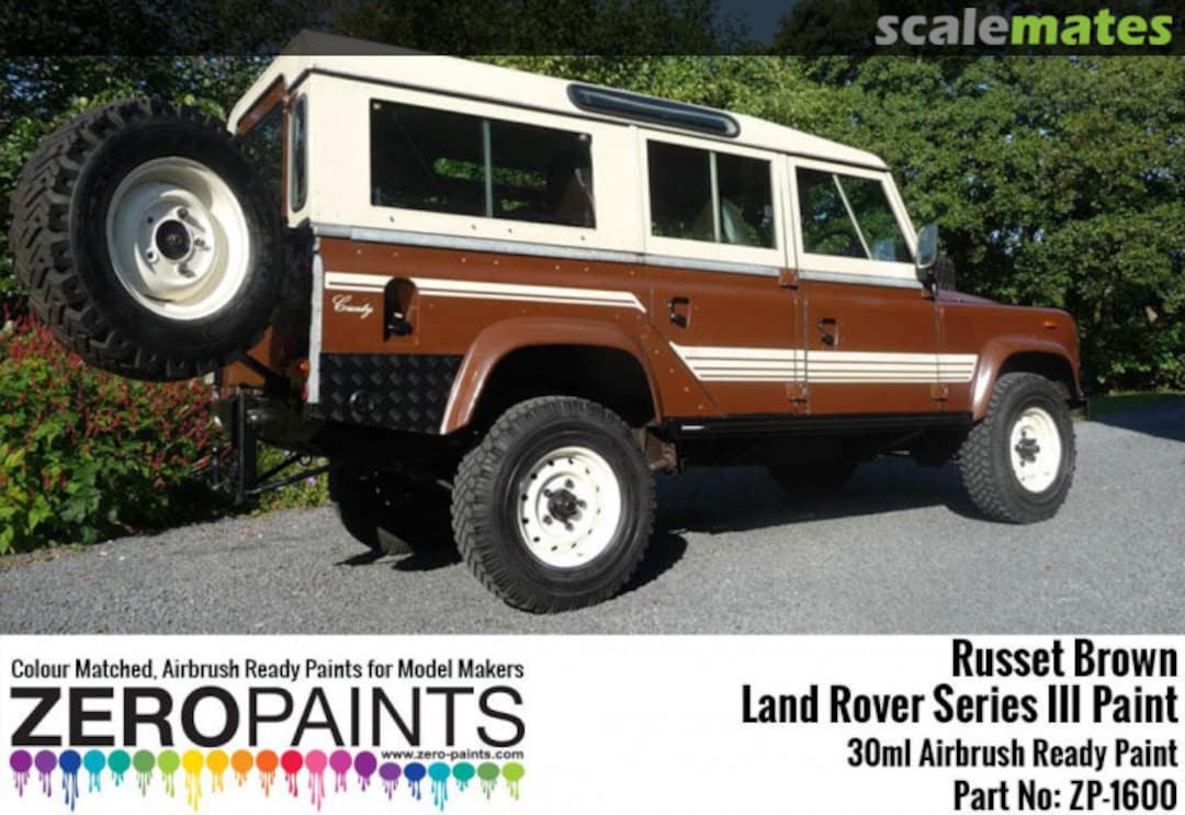 Boxart Land Rover Series III - Russet Brown (AAE)  Zero Paints