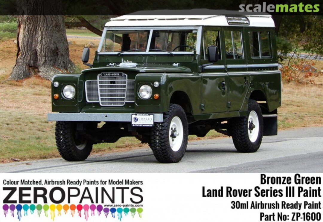 Boxart Land Rover Series III - Bronze Green (HCC)  Zero Paints