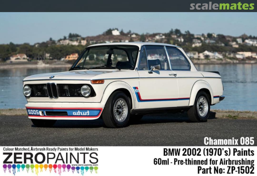 Boxart BMW 2002 (1970's) Paints - ZP-1502 Chamonix - 085  Zero Paints