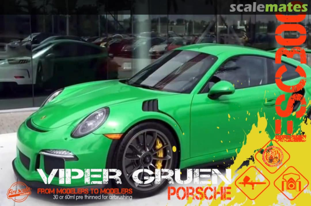 Boxart Viper Gruen Porsche  Fire Scale Colors
