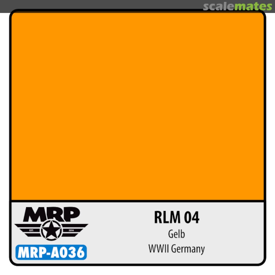 Boxart RLM 04 Gelb - WWII Germany  MR.Paint