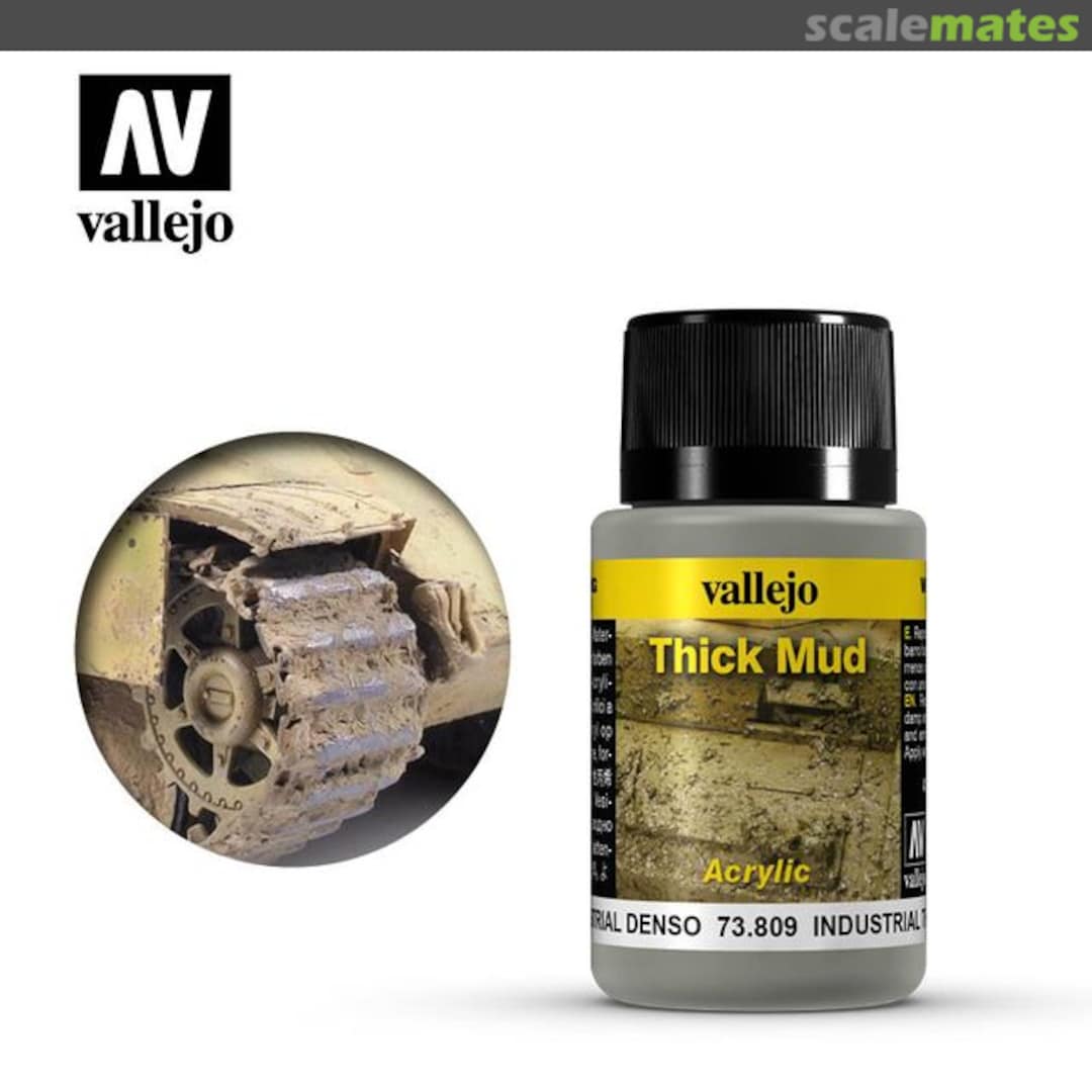 Boxart Industrial Thick Mud  Vallejo Weathering Effects