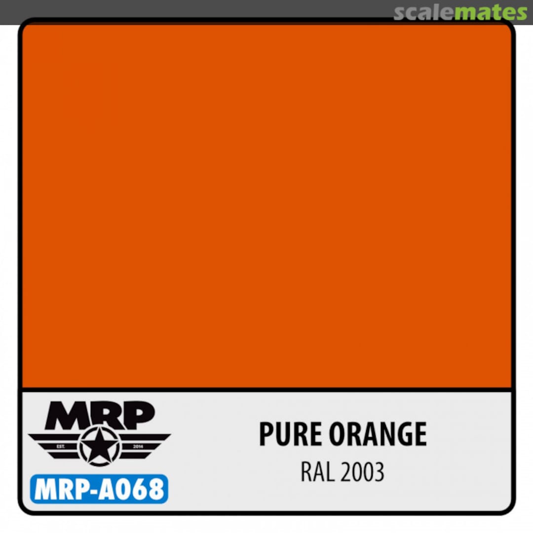 Boxart Pure Orange RAL 2003  MR.Paint