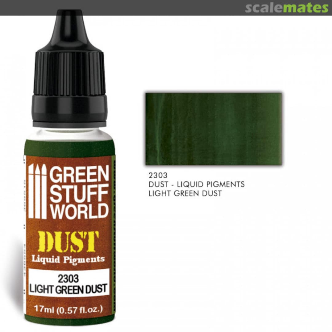 Boxart Liquid Pigments Light Green Dust  Green Stuff World