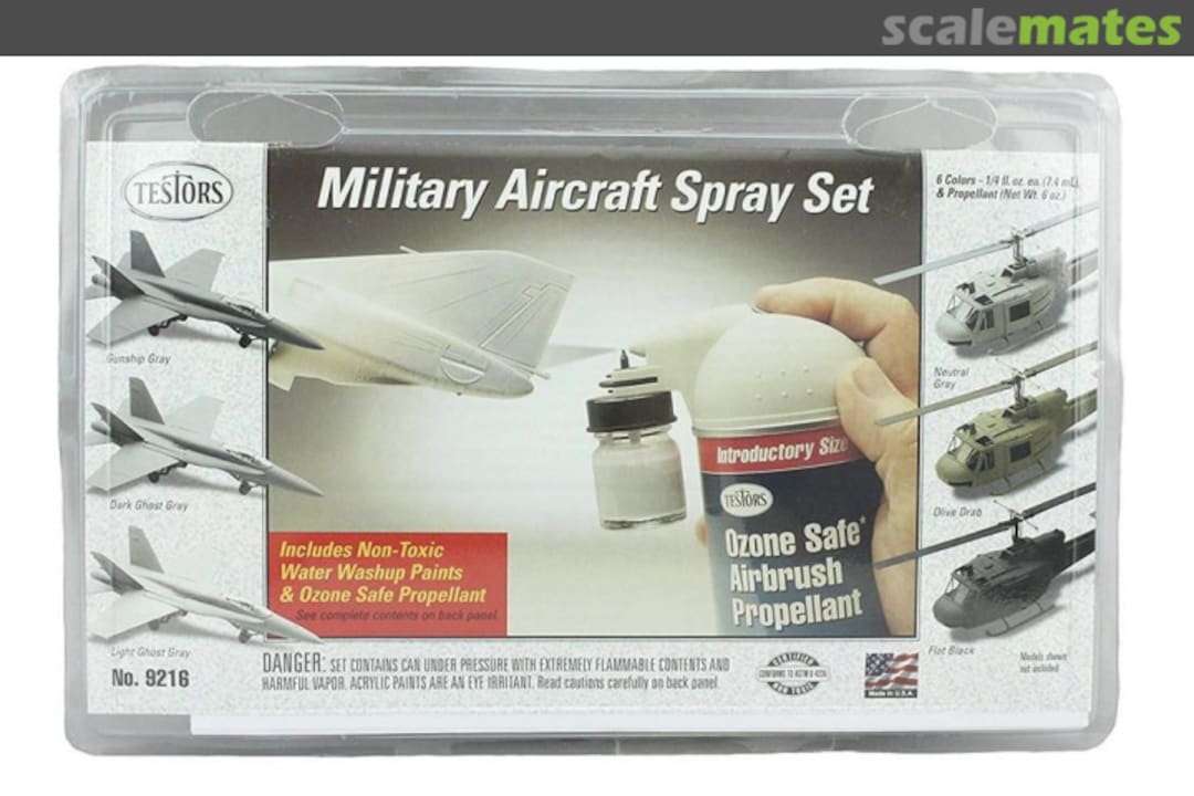 Boxart Military Aircraft Spray Set 921 Testors