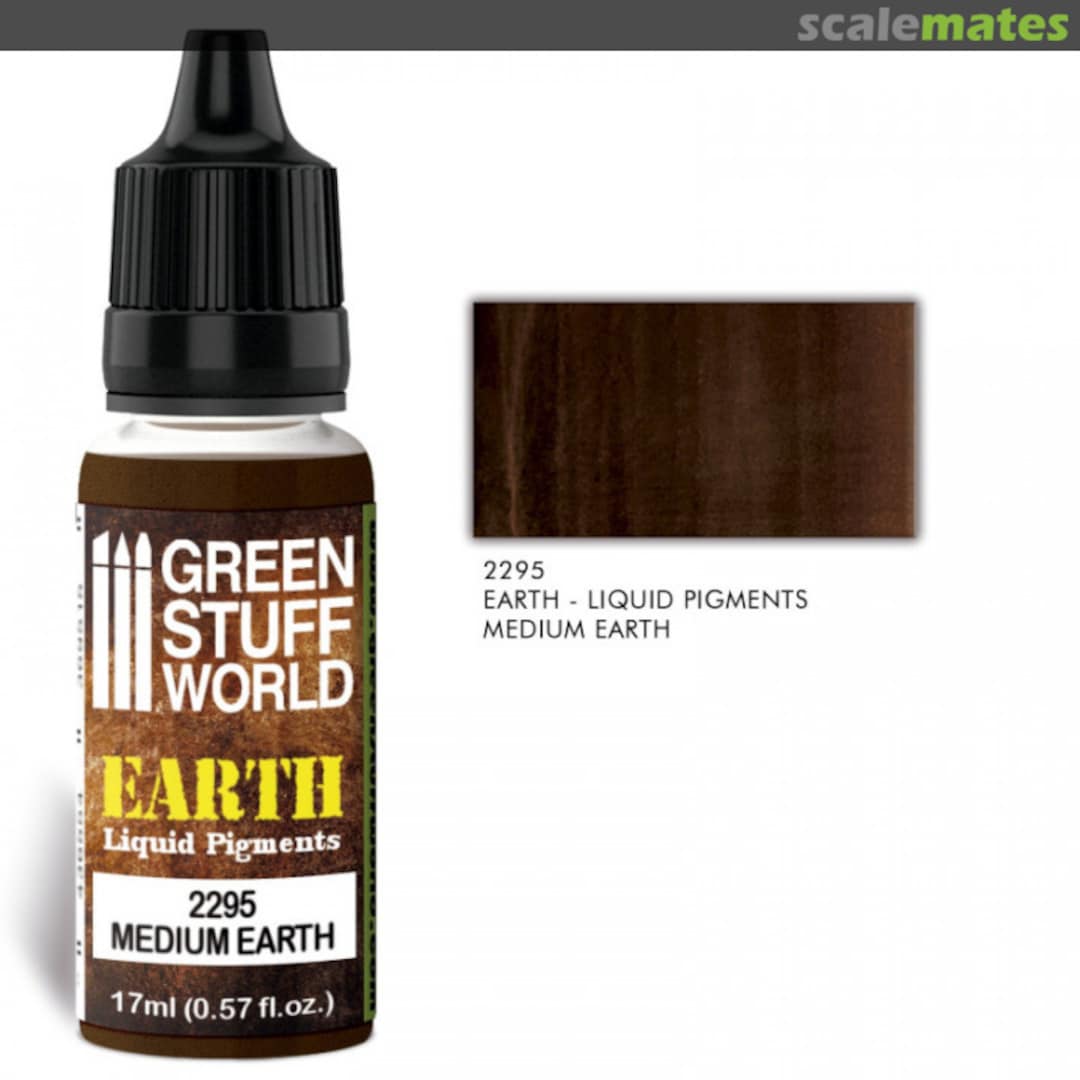 Boxart Liquid Pigments Medium Earth  Green Stuff World