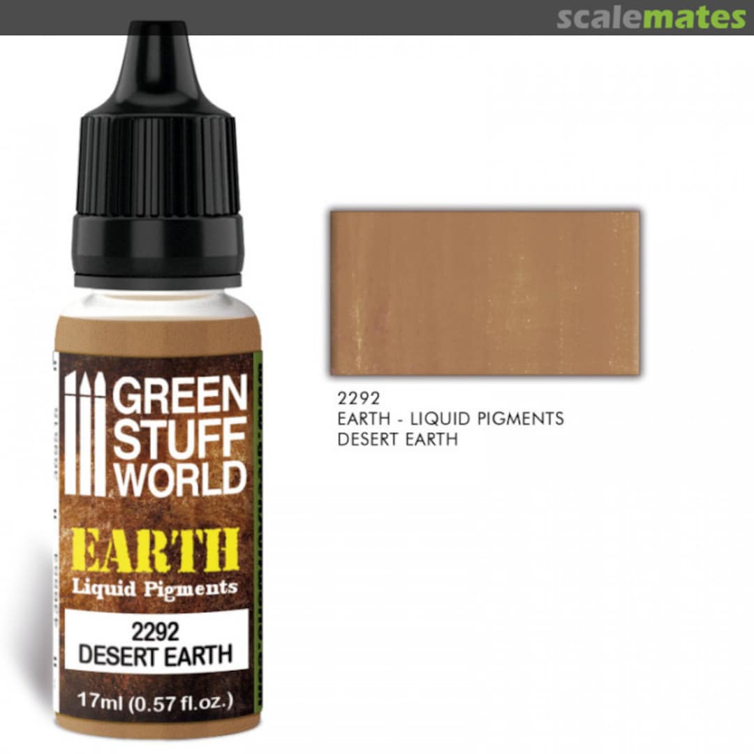 Boxart Liquid Pigments Dessert Earth  Green Stuff World
