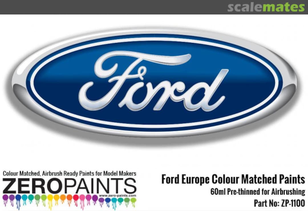 Boxart Ford Colours (Europe)  Zero Paints