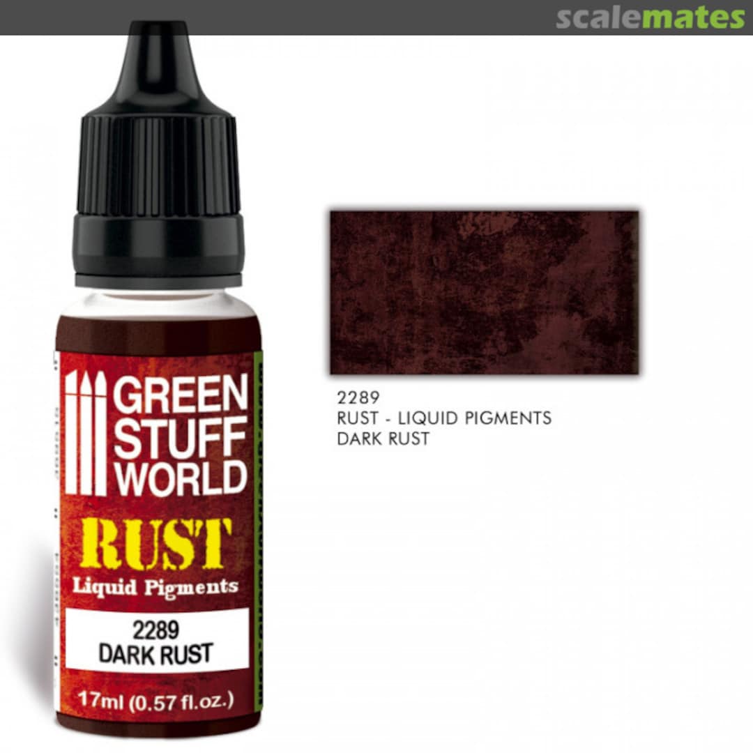 Boxart Liquid Pigments Dark Rust  Green Stuff World