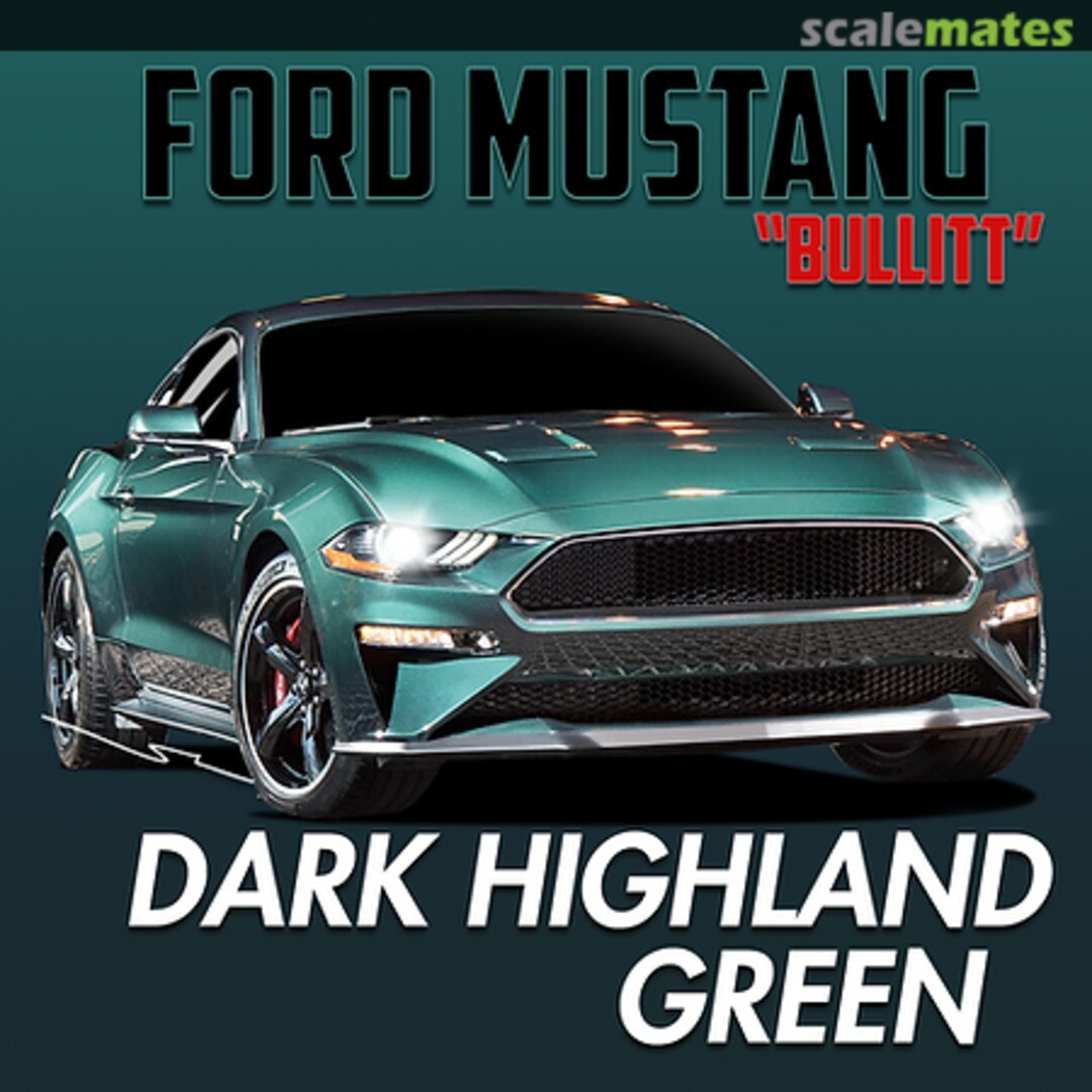 Boxart Ford Dark Highland Green “Bullit”  Splash Paints