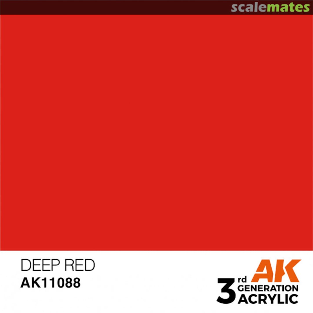 Boxart Deep Red - Intense  AK 3rd Generation - General
