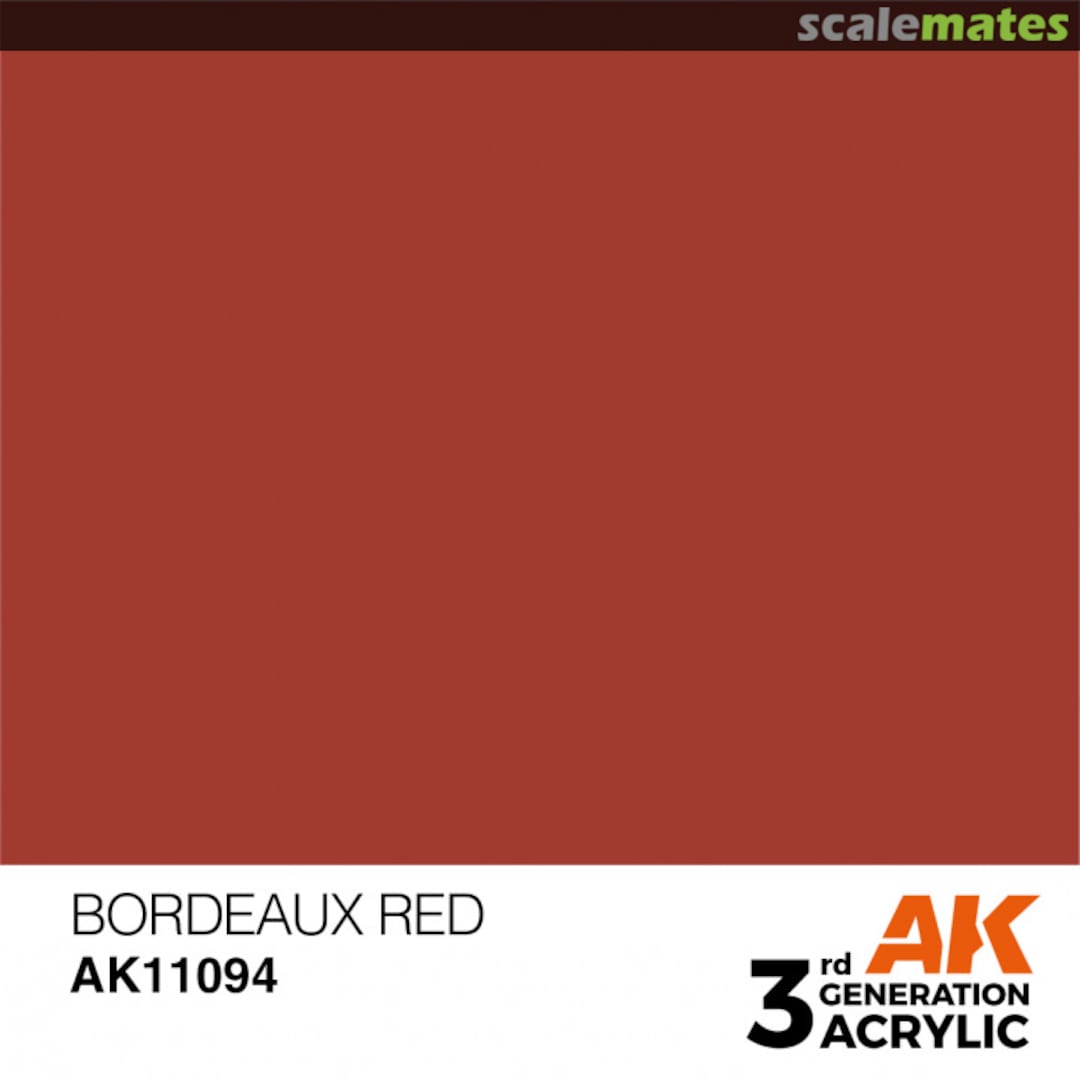 Boxart Bordeaux Red - Standard  AK 3rd Generation - General