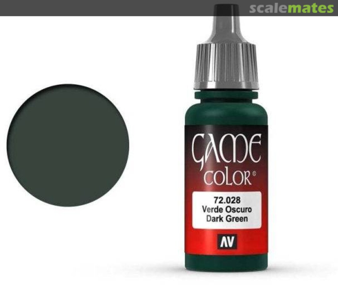 Boxart Dark Green  Vallejo Game Color