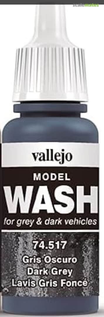 Boxart Dark Grey  Vallejo Model Wash