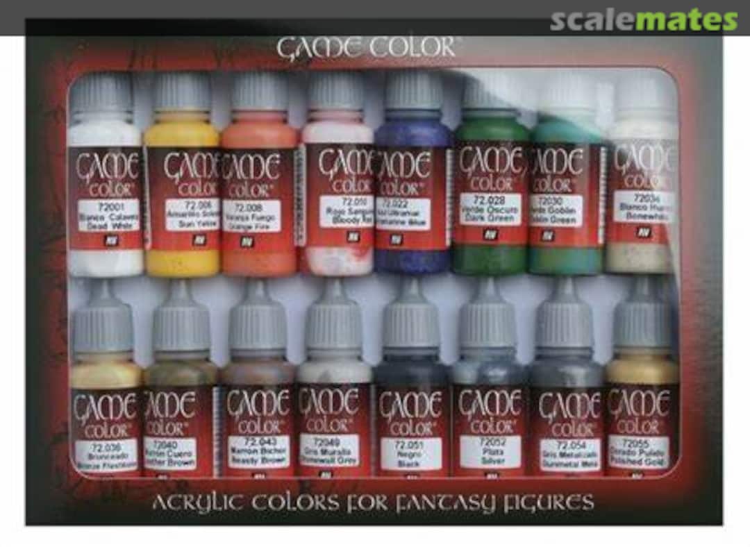 Boxart Game Color Introduction set 72.299 Vallejo Game Color
