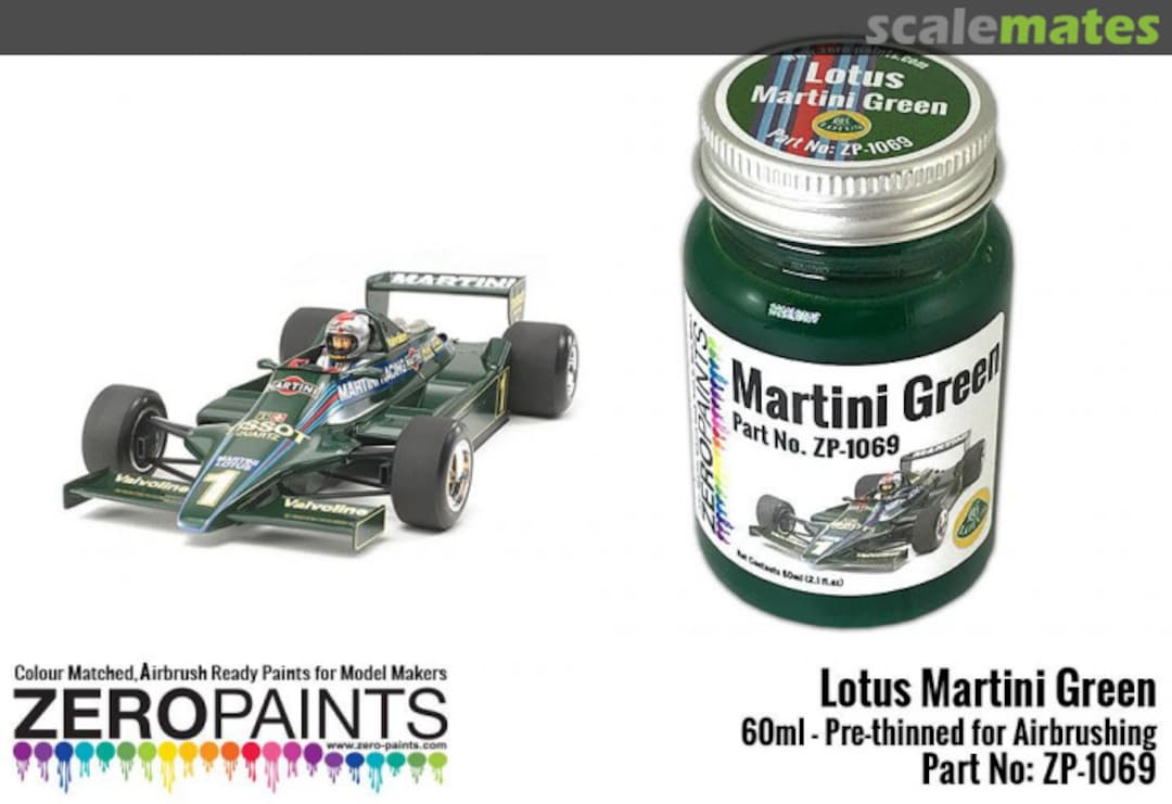 Boxart Lotus Martini Green  Zero Paints