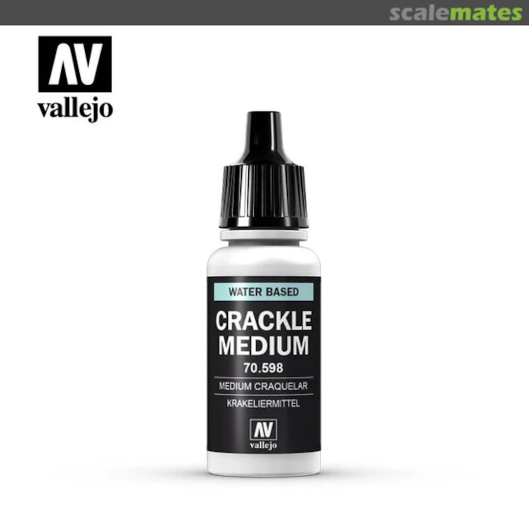 Boxart Crackle Medium 70.598, 598, Pos. 198 Vallejo Model Color